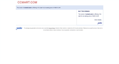 Desktop Screenshot of ccmart.com