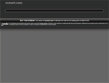 Tablet Screenshot of ccmart.com